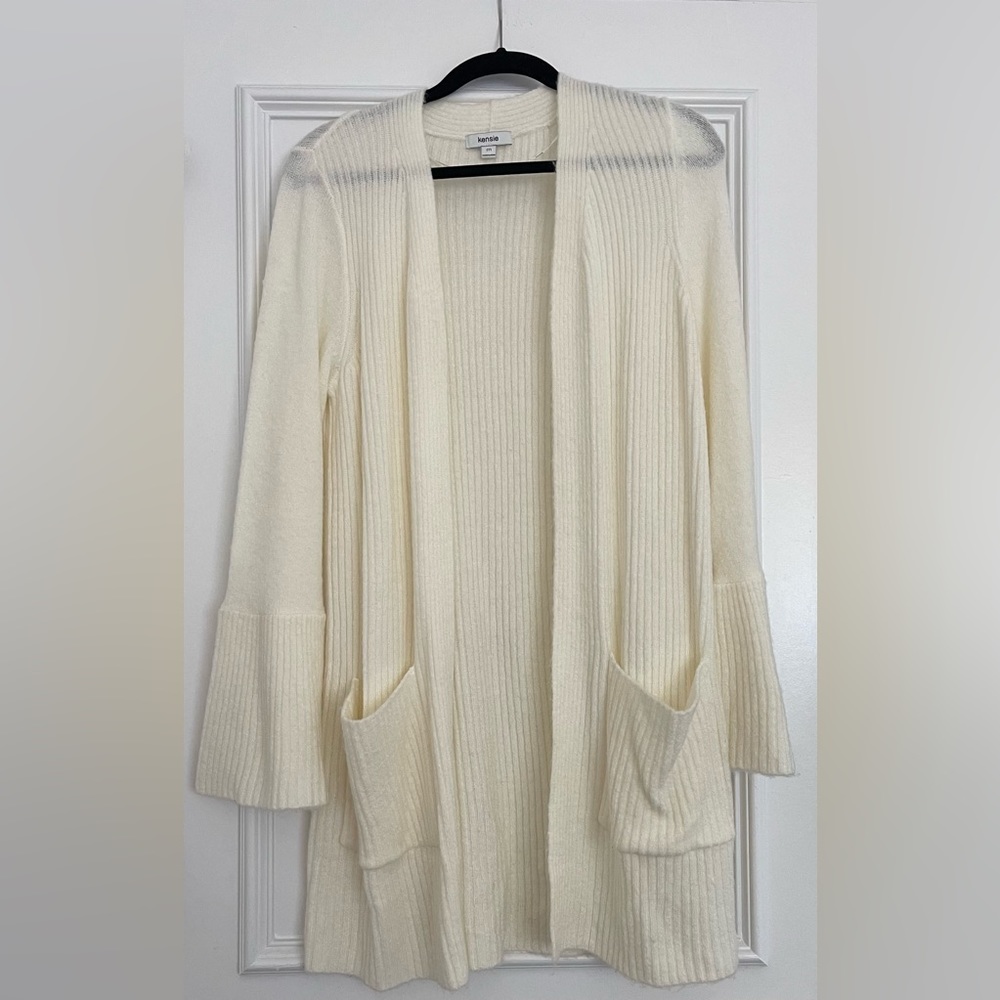 Oversized Cream Sweater/Cardigan